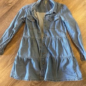 Free People Denim Dress
